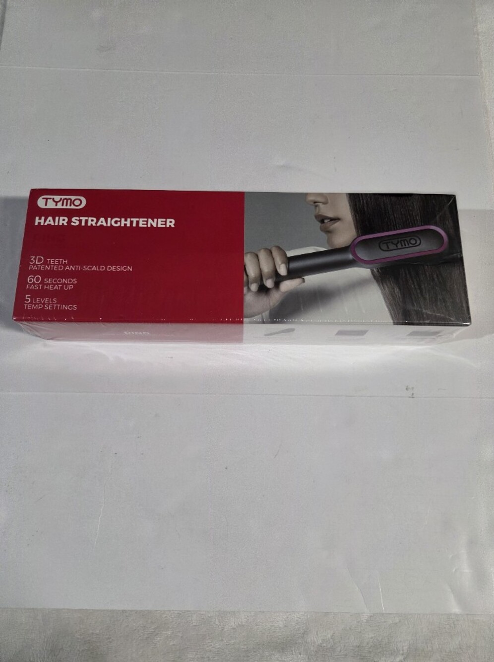 TYMO Pink and Black Hair Straightener - Professional Styling